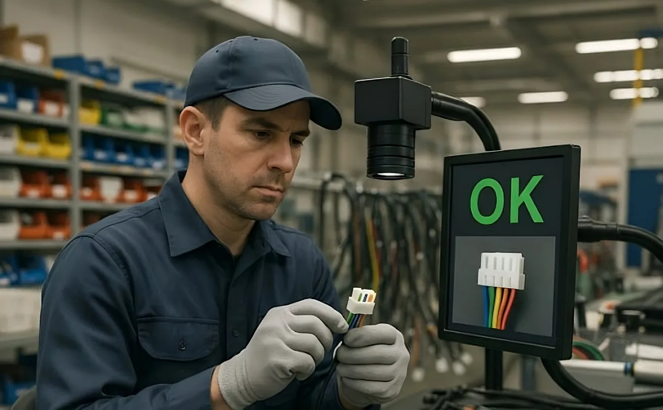 Wire Harness Color Sequence Analysis